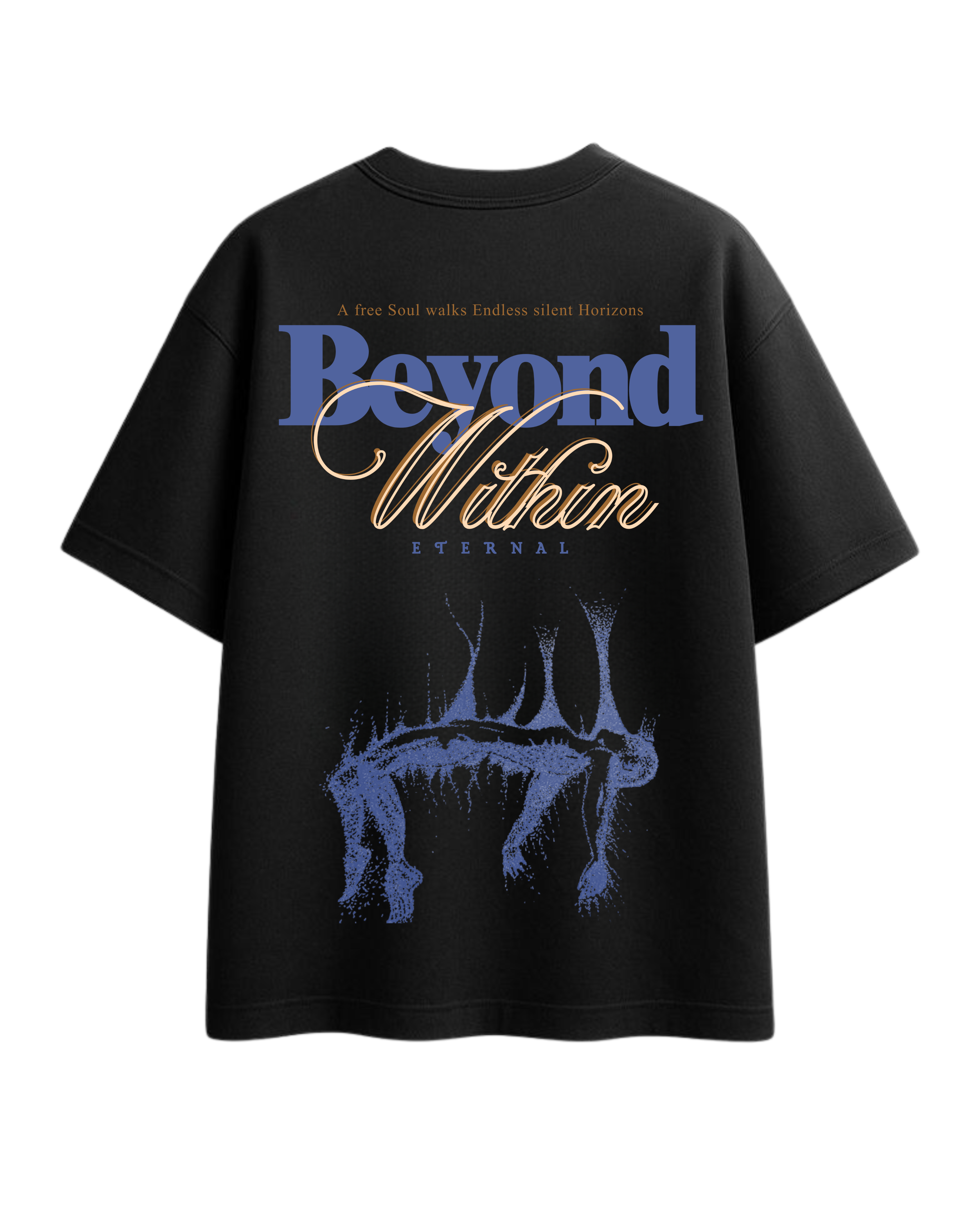 Beyond Eternity Oversized T-Shirt Black