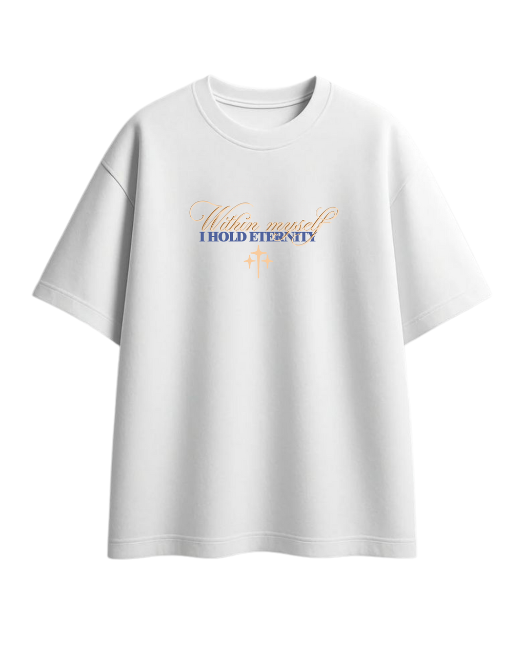 Beyond Eternity Oversized T-Shirt White