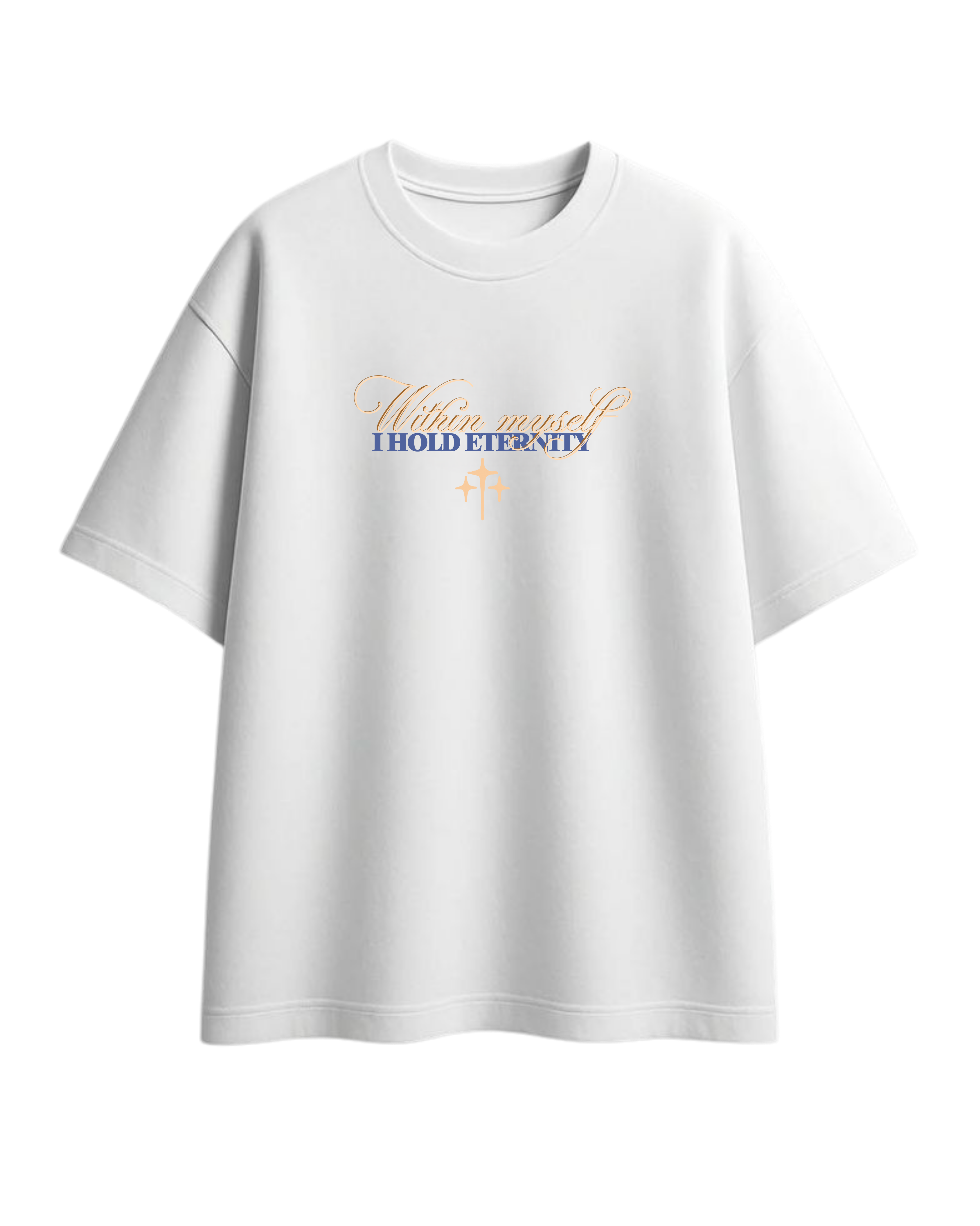 Beyond Eternity Oversized T-Shirt White