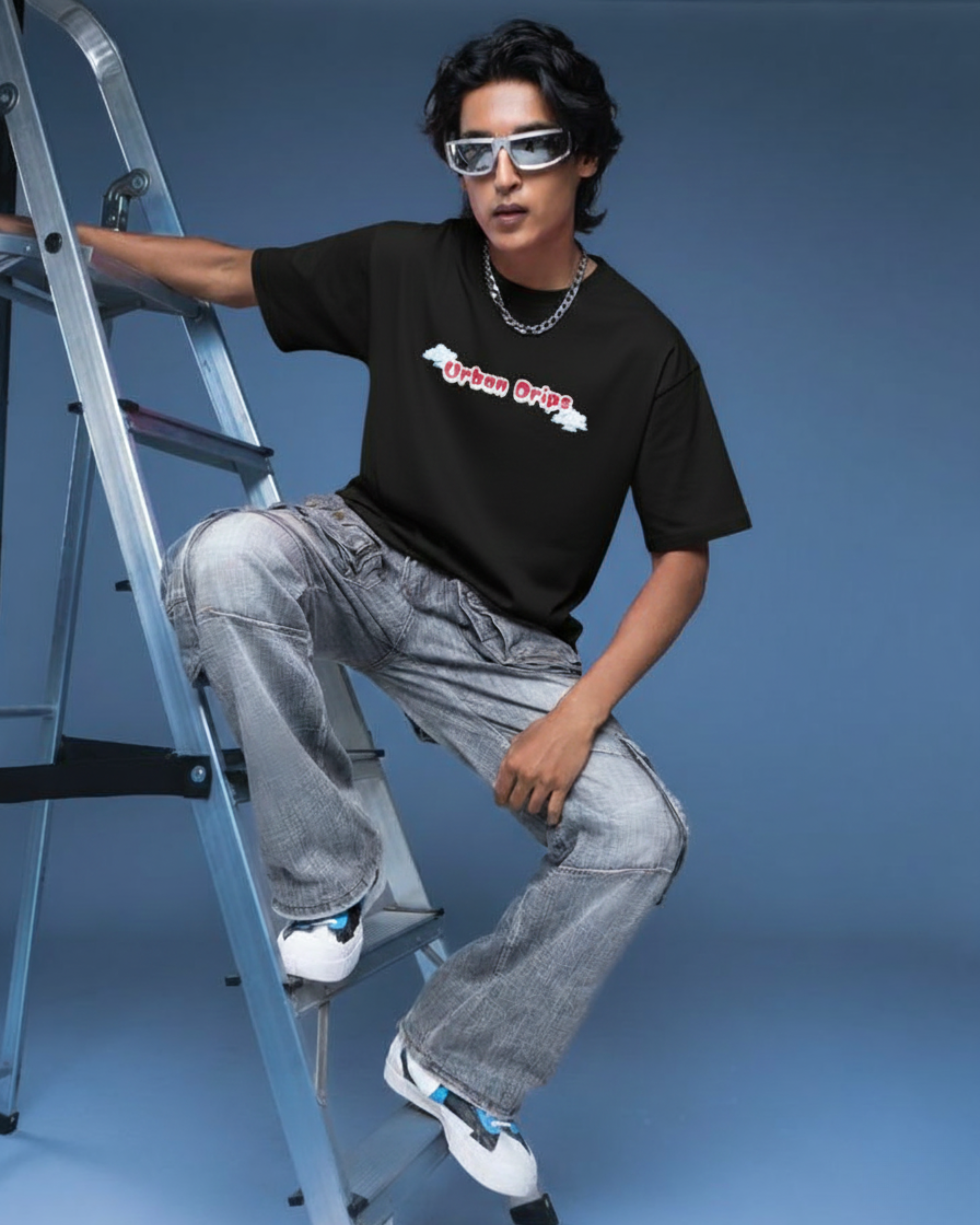 SkyDrip Diamond Oversized T-Shirt