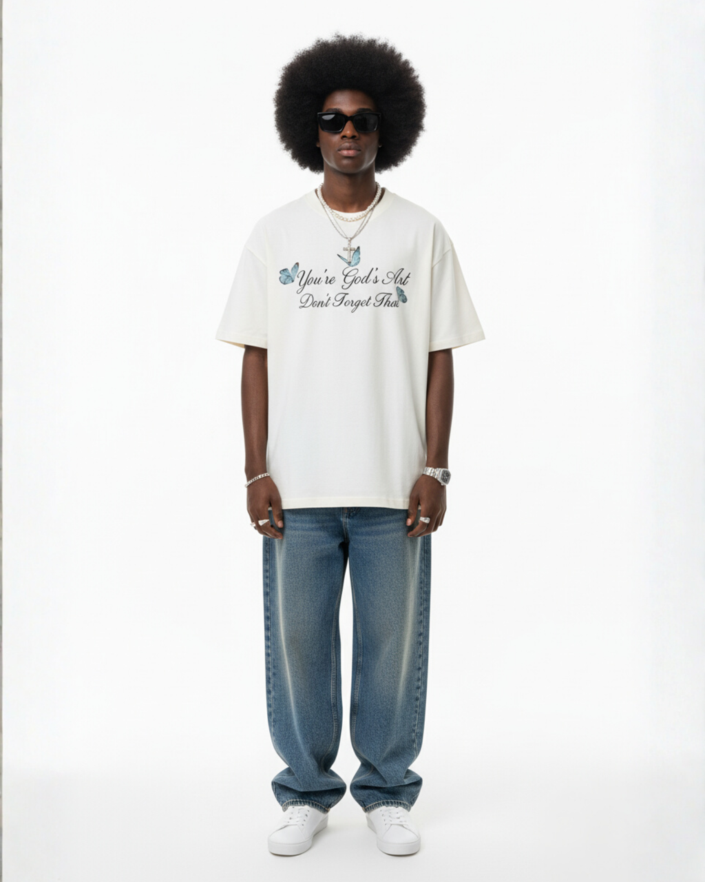 Favourite Child Oversized T-Shirt White