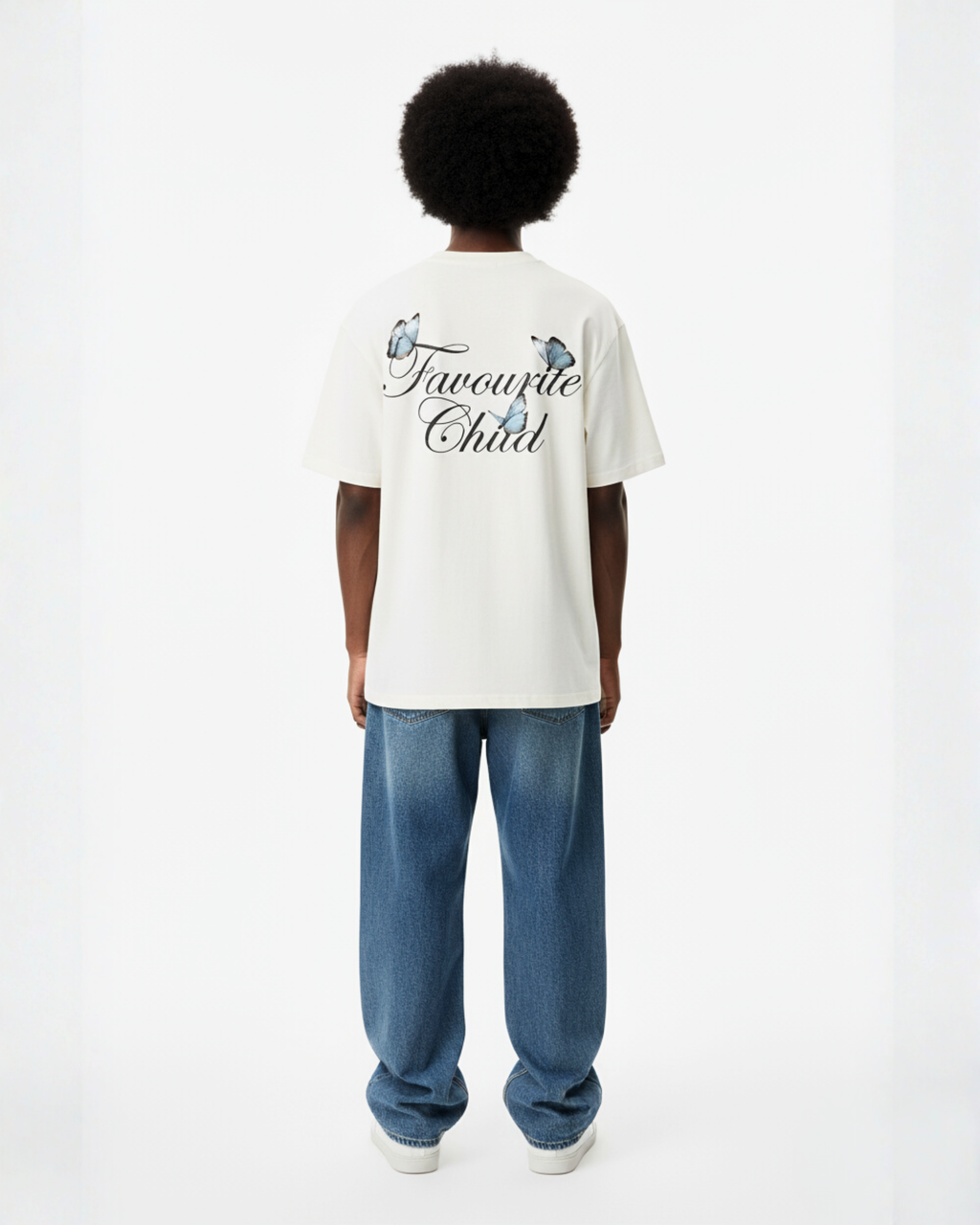 Favourite Child Oversized T-Shirt White