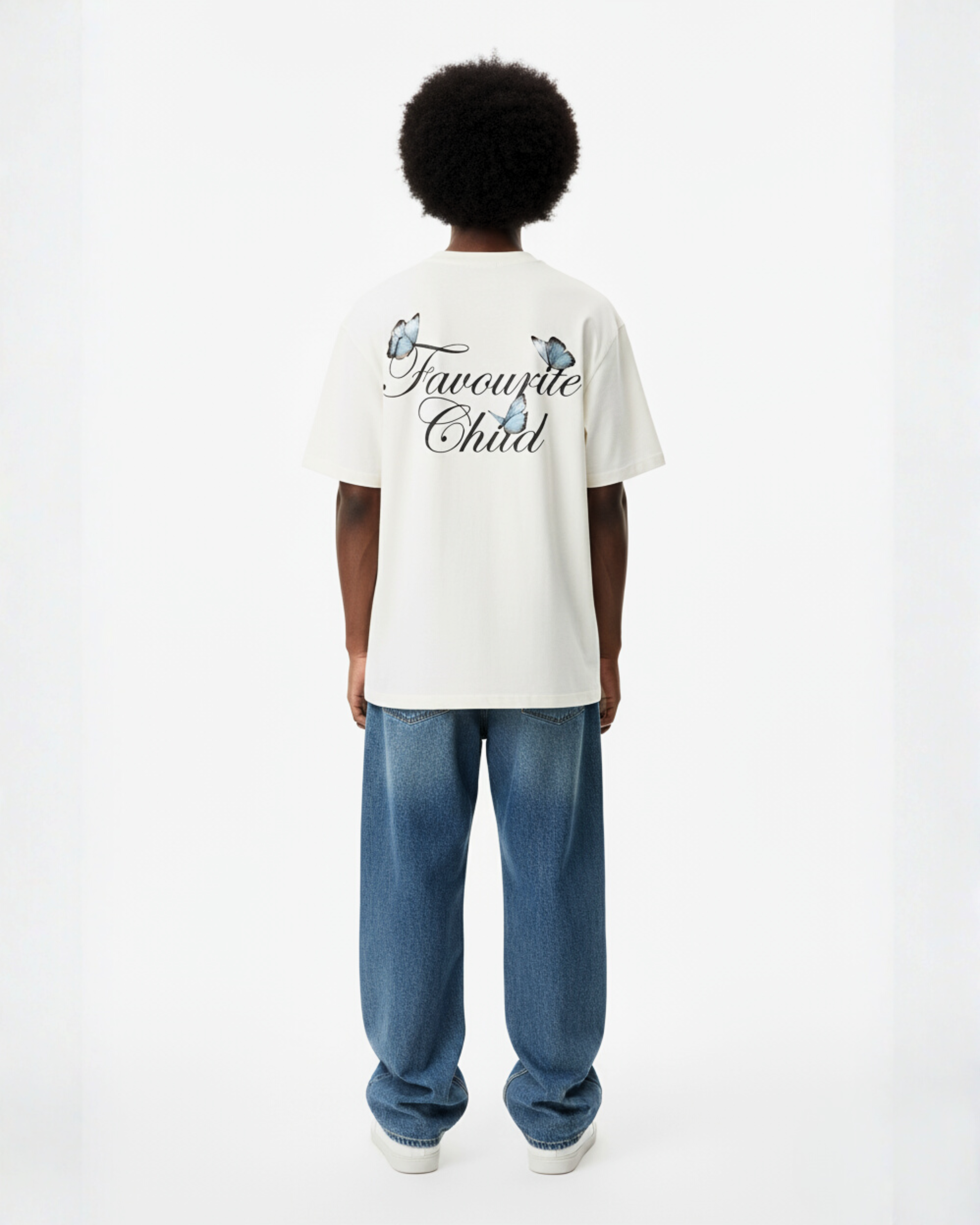 Favourite Child Oversized T-Shirt White