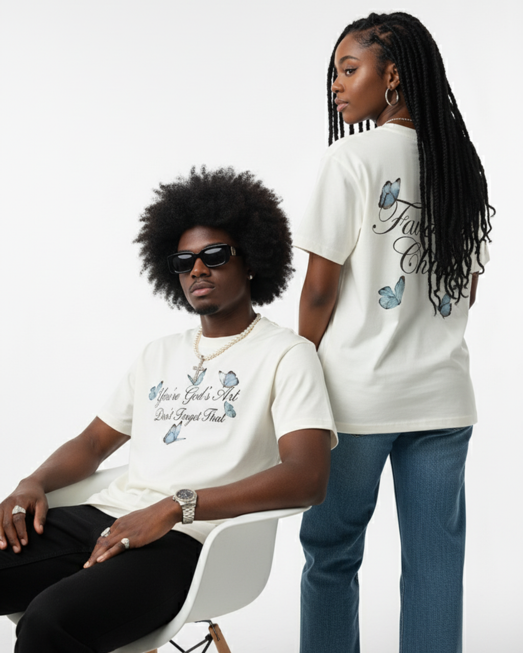 Favourite Child Oversized T-Shirt White