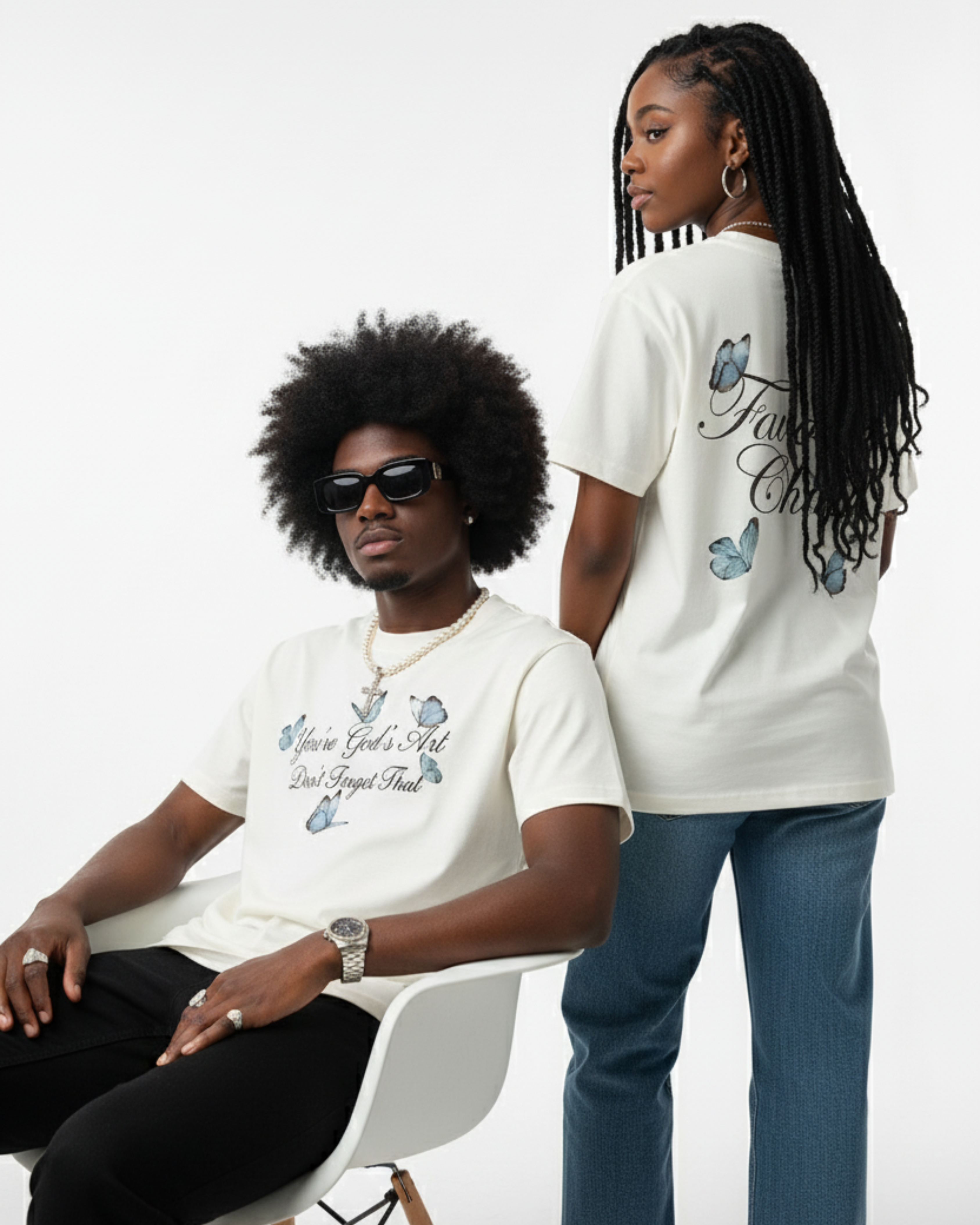 Favourite Child Oversized T-Shirt White