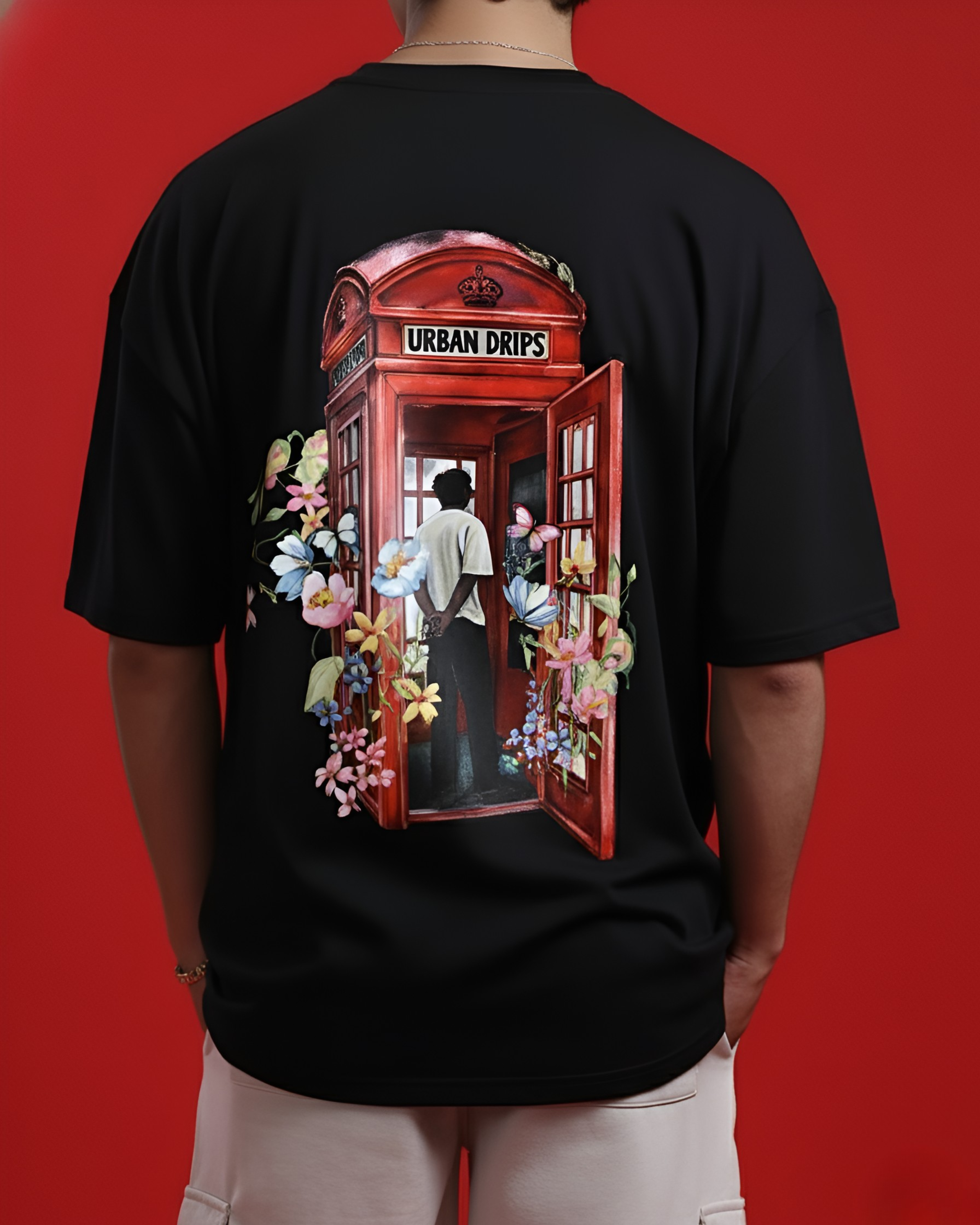 Call Me If You Get Lost Oversize T-Shirt Black