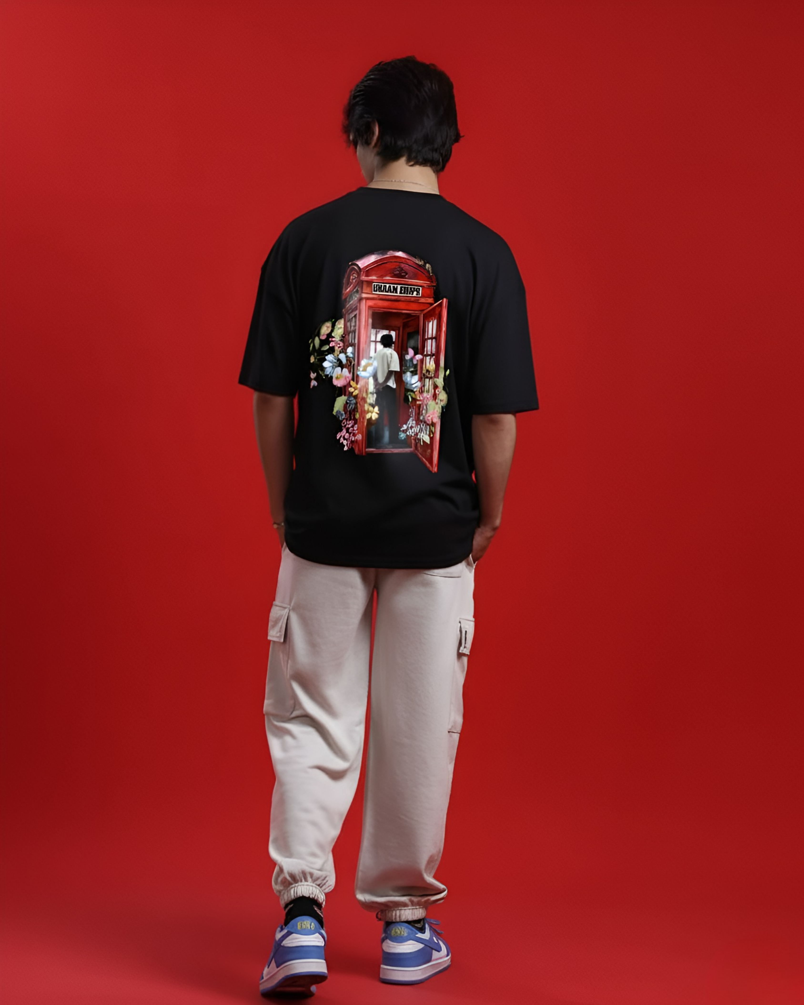 Call Me If You Get Lost Oversize T-Shirt Black