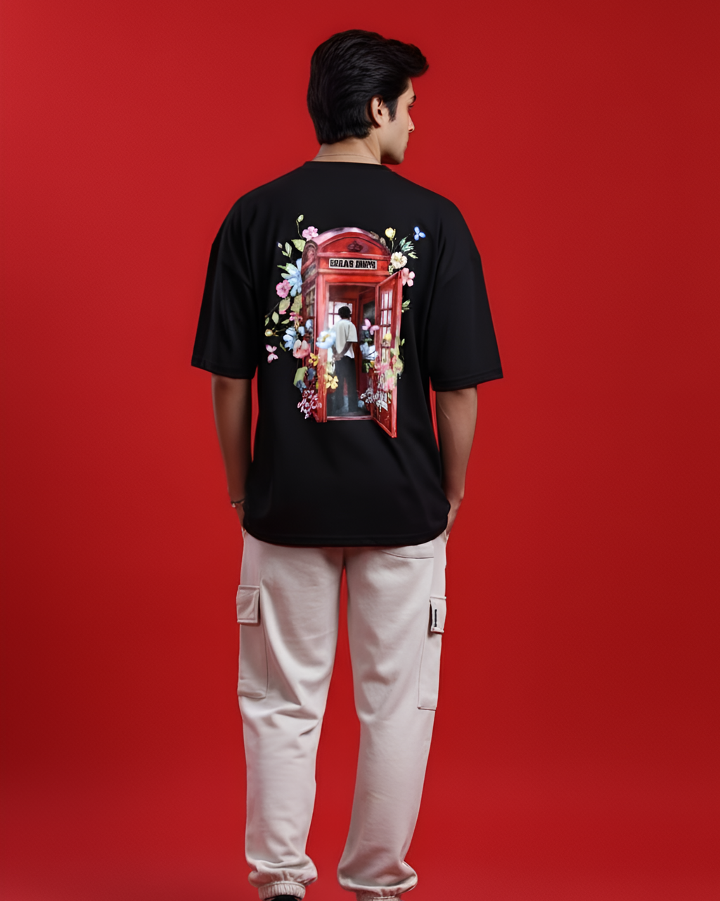 Call Me If You Get Lost Oversize T-Shirt Black