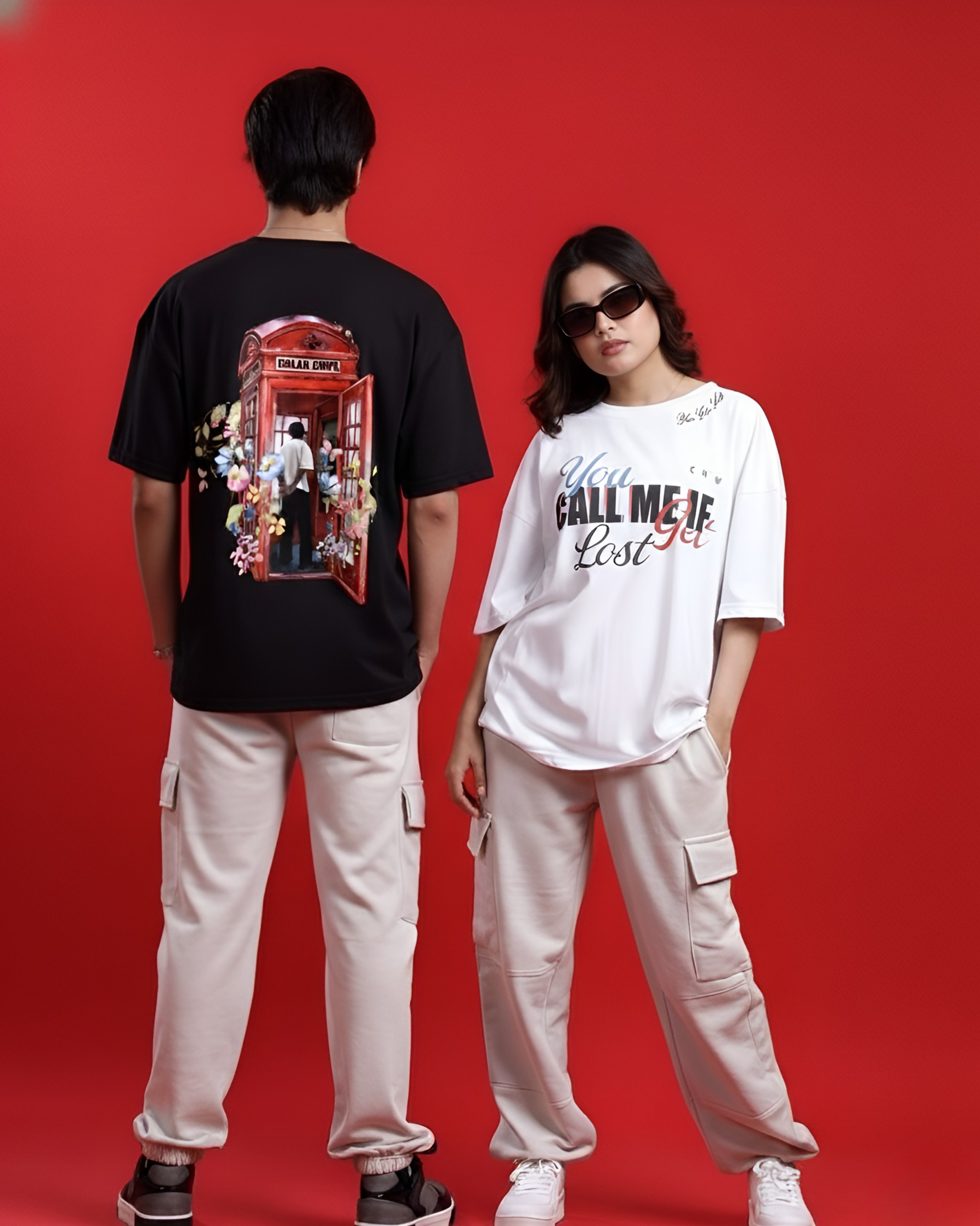 Call Me If You Get Lost Oversize T-Shirt Black