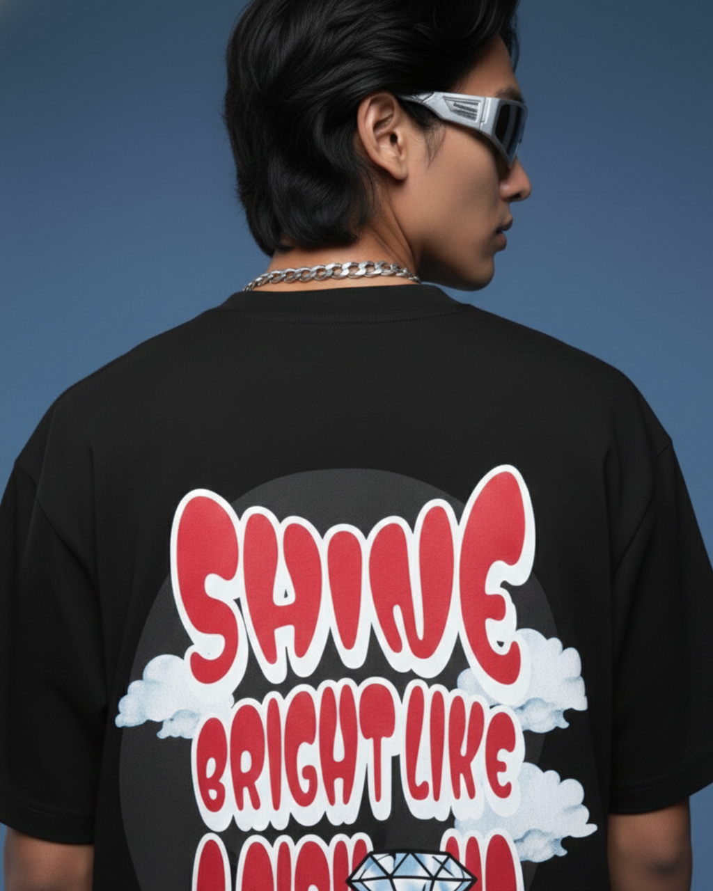 SkyDrip Diamond Oversized T-Shirt