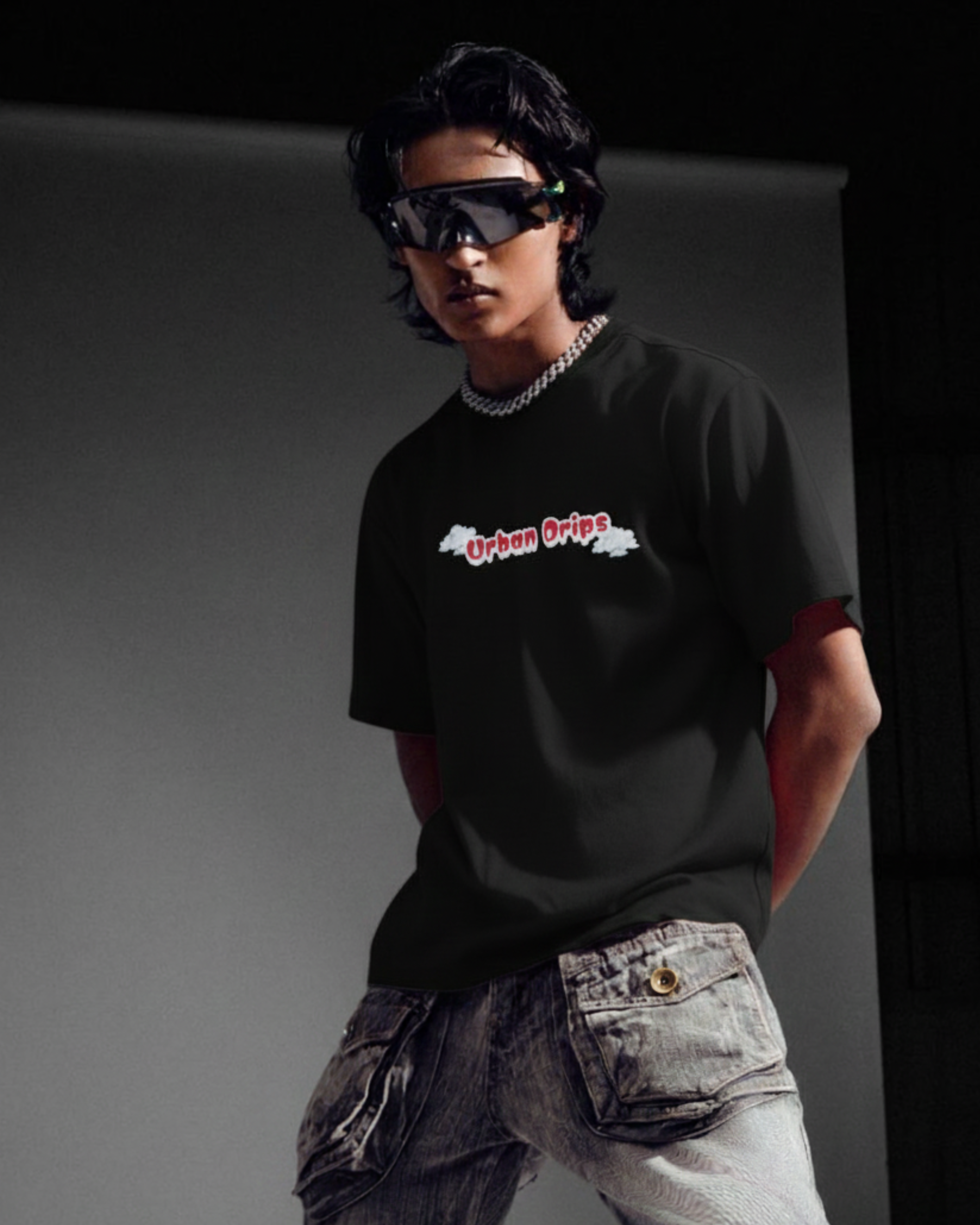 SkyDrip Diamond Oversized T-Shirt