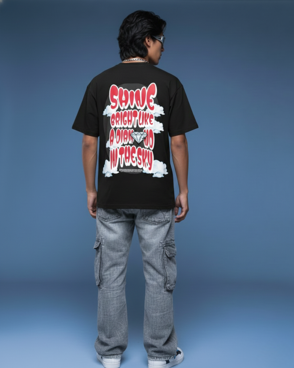 SkyDrip Diamond Oversized T-Shirt