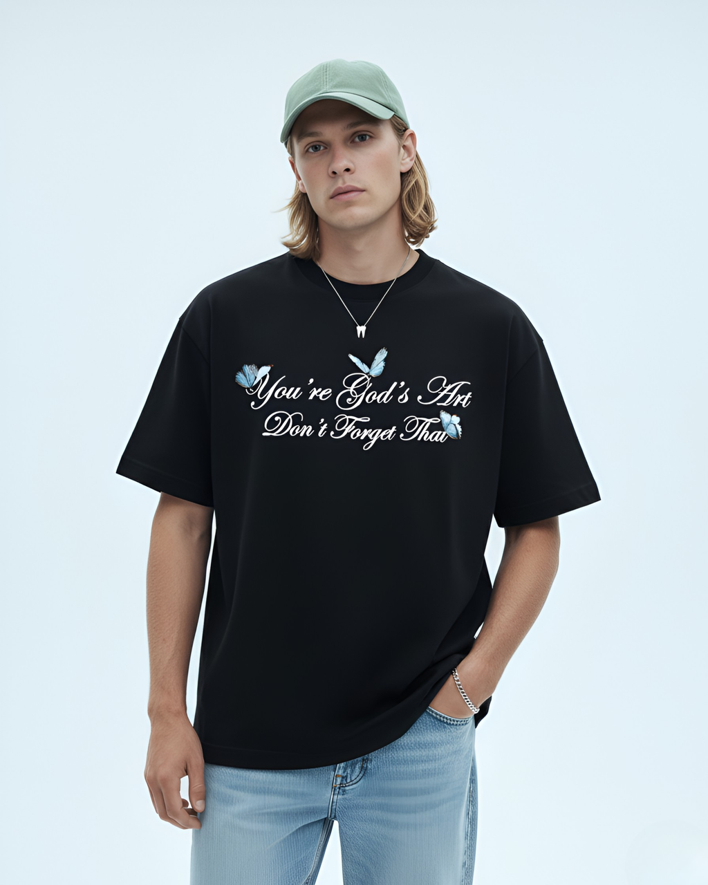Favourite Child Oversized T-Shirt Black