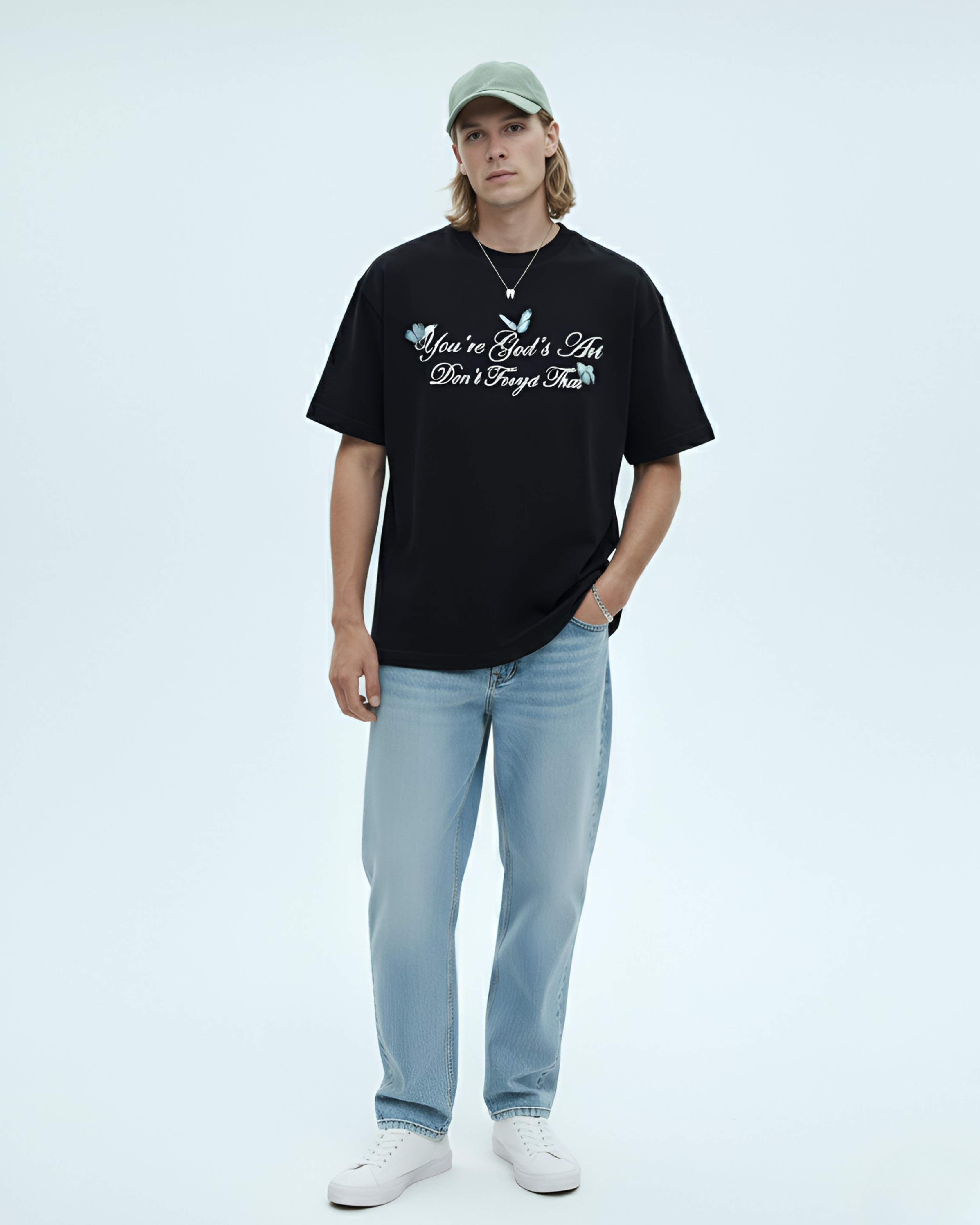 Favourite Child Oversized T-Shirt Black