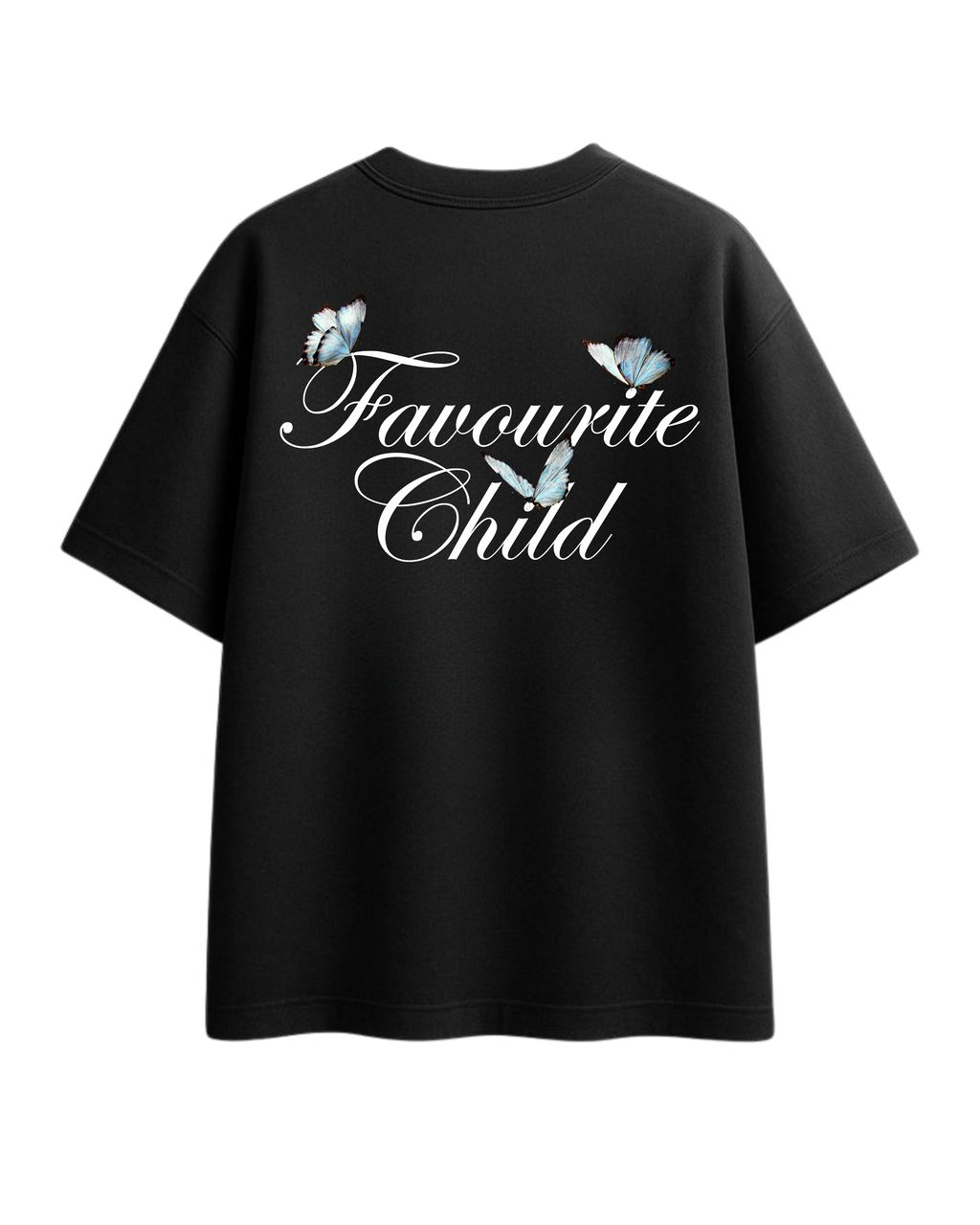 Favourite Child Oversized T-Shirt Black