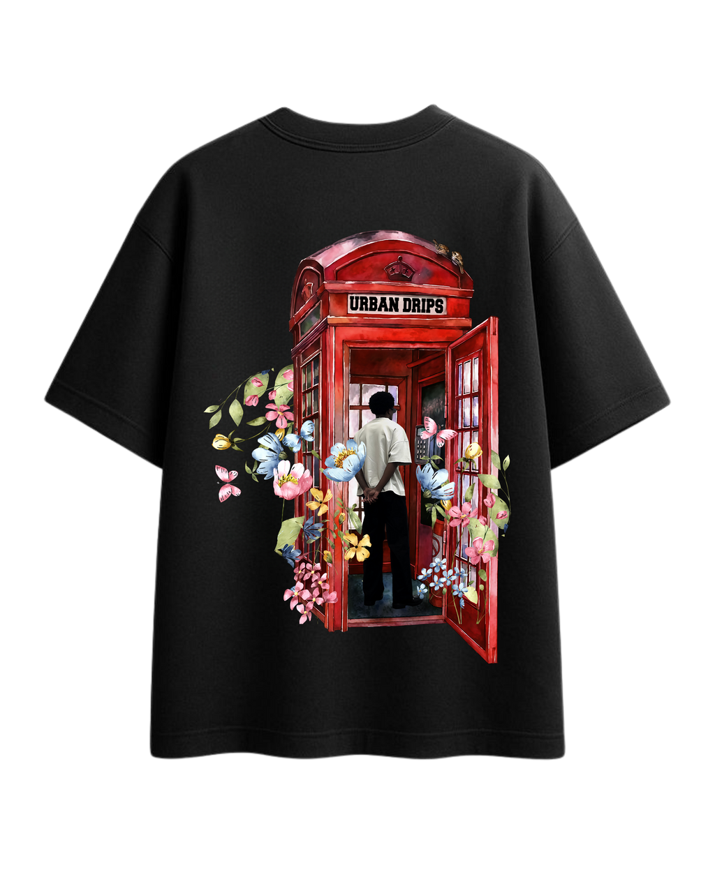 Call Me If You Get Lost Oversize T-Shirt Black