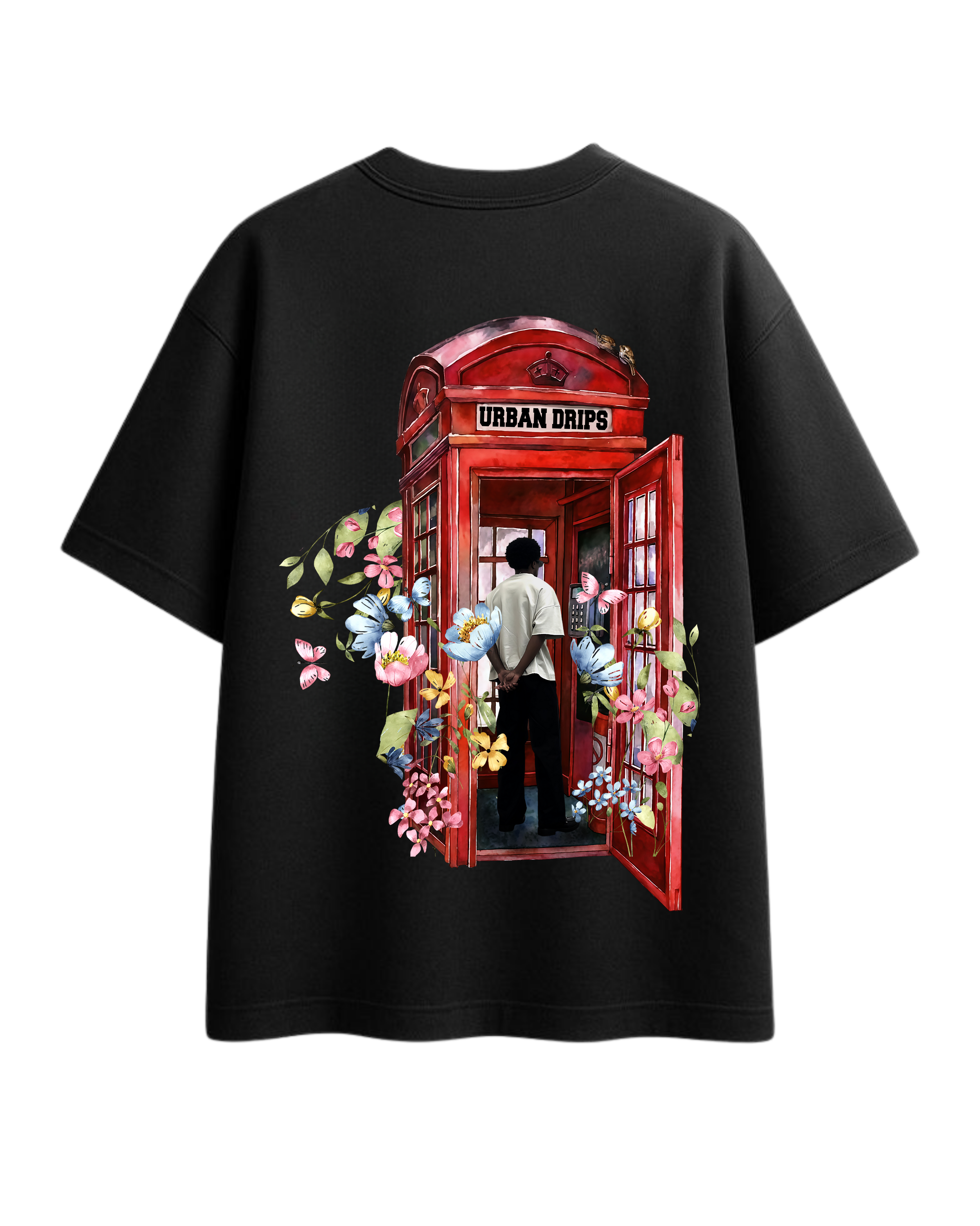 Call Me If You Get Lost Oversize T-Shirt Black
